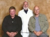 Dan with William Shatner and Patrick Stewart