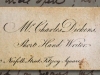 Dickens Business Card