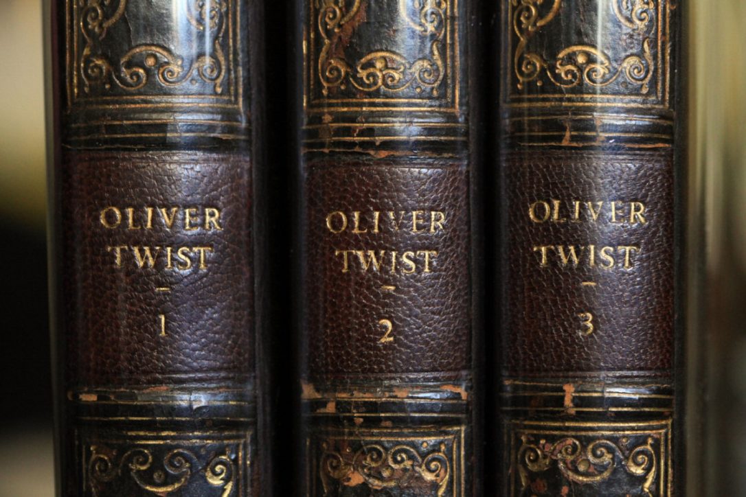 First Edition Oliver Twist set. (Credit: Randy Risling/Toronto Star)